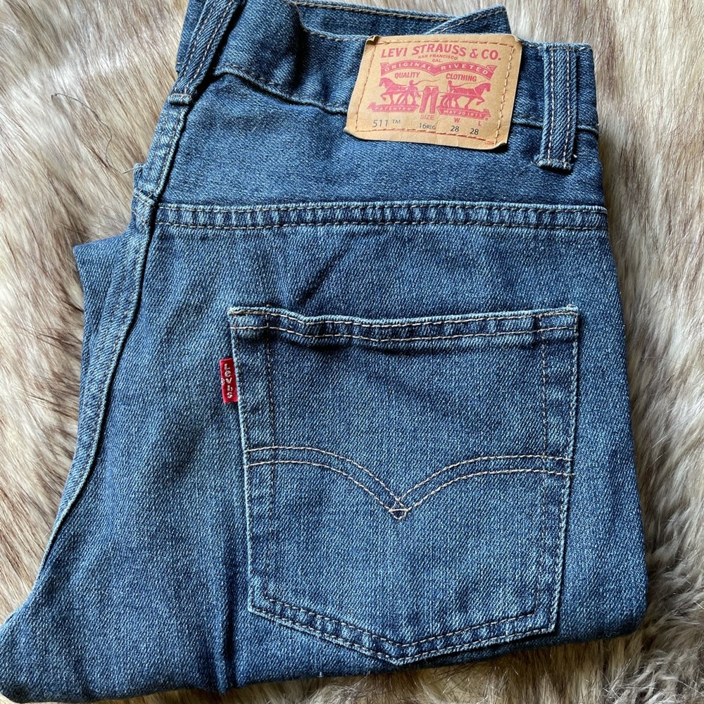 Levis, 511 Slim, 16 regular, 28x28